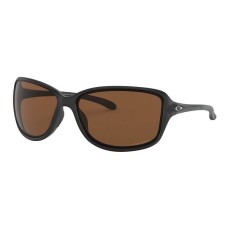 Oakley Женские солнцезащитные очки OO9301, 62 мм, с линзами Prizm Tungsten и матовой черной оправой Черный (Black)