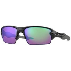 Oakley Солнцезащитные очки мужские прямоугольной формы, модель Flak 2.0, с низкой посадкой для носа Черный (Black Ink/Prizm Golf)