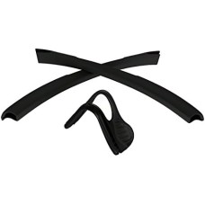 Oakley Набор аксессуаров для M2 Frame: заушники и вставки для носа из Unobtainium, черный, универсальный размер Нет цвета (NOCOLOR)