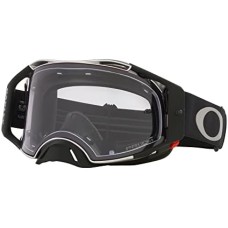 Oakley MX-очки Airbrake с защитными линзами Plutonite™ и 5-мм системой Roll-Off, включая 2 рулона пленки и 7 съемных защитных пленок Черный (Tuff Blocks Black Gunmetal Strap/Prizm Low Lite Lens)