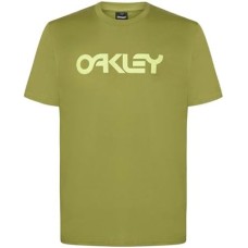 Oakley Мужская футболка Oakley Mark II Tee 2.0 с классическим воротником и комфортной конструкцией Зеленый (Fern/Light Green)