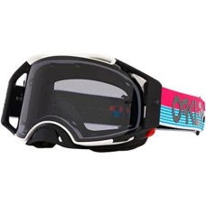 Oakley MX-очки Airbrake с защитными линзами Plutonite™ и 5-мм системой Roll-Off, включая 2 рулона пленки и 7 съемных защитных пленок Серый (Chex/Light Grey)