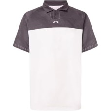 Oakley Поло-рубашка Oakley Reduct C1 Duality с длинными рукавами, защитой UPF 50+ и влагоотводящими свойствами Белый (Uniform Grey/White)