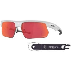 Oakley Солнцезащитные очки Oakley Bisphaera OO9400 прямоугольной формы для мужчин и женщин + комплект аксессуаров + дизайнерский набор iWear Белый (Matte White / Prizm Field)