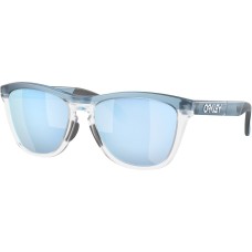 Oakley Frogskins Range Polarized Sunglasses Прозрачный (Trans Stonewash/Clear/Prizm Deep Water Polarized)