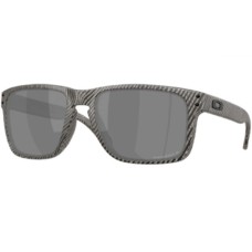 Oakley Солнцезащитные очки Holbrook XL с поляризованными линзами Prizm, 100% защита от UV, легкая оправа O-Matter Черный (Matte Grey Ink Fingerprint/Prizm Black Polar)