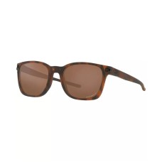 Oakley Мужские поляризованные солнцезащитные очки OO9018 Ojector 55, легкая оправа, уникальный дизайн Коричневый (Matte Brown Tortoise)