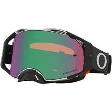 Oakley MX-очки Airbrake с защитными линзами Plutonite™ и 5-мм системой Roll-Off, включая 2 рулона пленки и 7 съемных защитных пленок Черный (Tuff Blocks Gunmetal Black/Prizm Mx Jade)