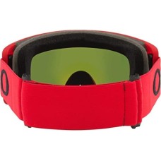 Oakley Цилиндрические лыжные маски Target Line S с низким профилем и улучшенной видимостью Красный (Redline Strap/Fire Iridium Lens)