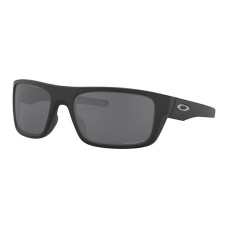 Oakley Поляризованные мужские солнцезащитные очки в прямоугольной форме, размер линз 60 мм Черный (Matte Black)