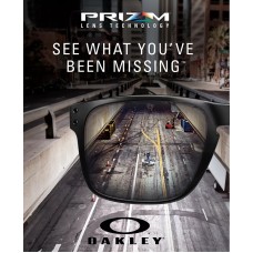 Oakley Мужские очки с крупной нерегулярной оправой, градиентные линзы Prizm, размер 145/121, в комплекте чехол Черный (BLACK SHINY/RED MIRROR)