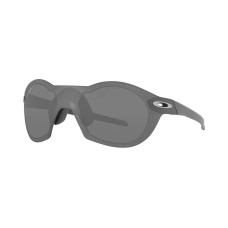Oakley Мужские солнцезащитные очки OO9098 Re:Subzero 48 с бесшумной оправой и линзами Prizm Серебряный (Steel)