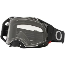 Oakley MX-очки Airbrake с защитными линзами Plutonite™ и 5-мм системой Roll-Off, включая 2 рулона пленки и 7 съемных защитных пленок Черный (Tuff Blocks Black Gunmetal/Clear1)