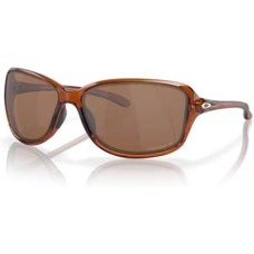 Oakley Женские прямоугольные солнцезащитные очки Oakley Cohort OO9301 + шнурок + дизайнерский комплект iWear Коричневый (Dark Amber / Prizm Tungsten Polarized)