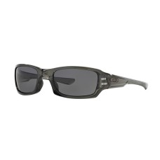 Oakley Солнцезащитные очки с прямоугольной оправой 54 мм, серого цвета, поликарбонатные линзы Серый (Gray)