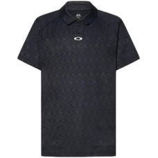 Oakley Мужская футболка-поло Oakley Reduct C1 Echo 2 с великолепным дизайном и высококачественными материалами Черный (Blackout)