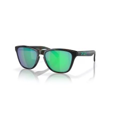 Oakley Солнцезащитные очки Frogskins XS из коллекции Galaxy для молодежи, квадратная форма, материал O Matter, ширина линз 53мм Черный (Dark Galaxy)