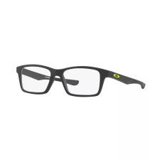 Oakley Детские квадратные очки OY8002-0349, легкая и прочная оправа, универсальный размер Черный (Black)
