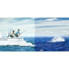 Oakley Солнцезащитные очки с поляризованными линзами Prizm Deep Water, обрезиненная оправа, 63 мм Нет цвета (NOCOLOR)