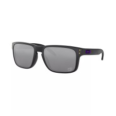 Oakley Солнцезащитные очки из коллекции NFL, Baltimore Ravens, модель Holbrook с линзами Prizm Черный (BAL MATTE BLACK/PRIZM BLACK)
