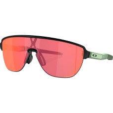 Oakley Легкие солнцезащитные очки Corridor Prizm из материала O-matter с линзами, уменьшающими усталость глаз Черный (Mt Black/Prizm Trail Torch)