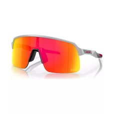 Oakley Мужские солнцезащитные очки Sutro Lite, полуободковая оправа, коллекция NFL, материал O-Matter, линзы Prizm Серый (Matte Fog)