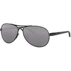 Oakley Уникальные стильные солнцезащитные очки с проволочной рамкой и ацетатными дужками, легкая конструкция Черный (Polished Black/Prizm Black Polarized (407934))