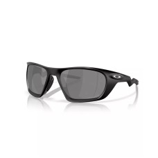 Oakley Мужские поляризованные солнцезащитные очки Lateralis OO9431 с прямоугольной оправой, материал O Matter Черный (Matte Black)