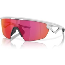 Oakley Солнцезащитные очки унисекс с матовой белой оправой и линзами Prizm Field, 36 мм Нет цвета (NOCOLOR)
