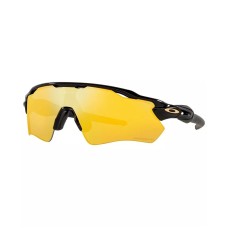Oakley Мужские поляризованные солнцезащитные очки RADAR EV PATH OO9208 с прямоугольной оправой, большой размер, поляризованные линзы Prizm Черный (POLISHED BLACK/PRIZM 24K POLARIZED)