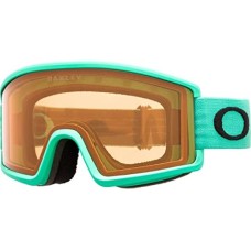 Oakley Цилиндрические лыжные очки Target Line M для среднего размера, трехслойная пена, интеграция с шлемом Синий (Celeste Strap/Persimmon Lens)