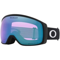 Oakley Очки для снега Flight Tracker, Средний размер, полукруглая форма, Черный матовый, Призм Айсид Иридий Черный (Matte Black)