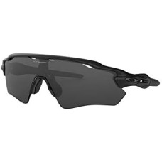 Oakley Мужские солнцезащитные очки Radar EV Path с увеличенными линзами, 100% защитой от UV, легкой рамой O-Matter Черный (Matte Black/Grey)