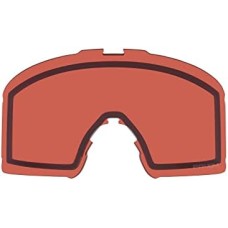 Oakley Линзы для лыжных очков Line Miner для взрослых - Prizm Persimmon, один размер Красный (Prizm Snow Garnet)