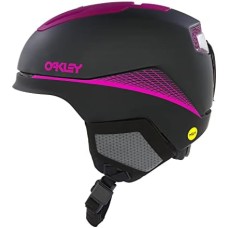 Oakley Шлем для сноуборда MOD5 с системой BOA 360 и MIPS, увеличенная защита, адаптивная подгонка Черный (Black/Ultrapurplefp)