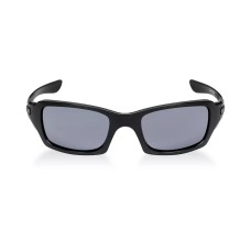 Oakley Солнцезащитные очки FIVES SQUARED с поликарбонатными линзами, стиль: прямоугольный Серый (GREY/GREY)