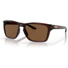 Oakley Прямоугольные солнцезащитные очки Oakley Sylas OO9448 для мужчин + комплект шнурков и аксессуаров iWear для ухода за очками Оранжевый (Polished Rootbeer / Prizm Bronze)