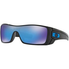 Oakley Солнцезащитные очки Batwolf с полированной черной оправой, линзами Prizm Sapphire, набором для чистки и мини-флагом других стран Нет цвета (NOCOLOR)