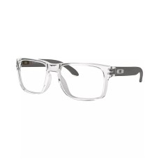 Oakley Оправы для мужчин OX8156 с квадратными линзами из инжекционного материала Прозрачный (Clear)