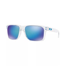 Oakley Мужские поляризованные солнцезащитные очки Holbrook XL квадратной формы Нет цвета (CLEAR / RED MIRROR POLAR)