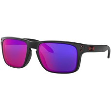 Oakley Солнцезащитные очки Holbrook с матовой черной оправой и красными линзами, с высокой четкостью и защитой от UV Нет цвета (NOCOLOR)