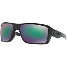 Oakley Солнцезащитные очки Double Edge с прямоугольными линзами для среднего и большого лица, легкая оправа из материала O Matter Черный (Matte Black/Prizm Maritime Polarized (938009))