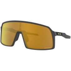 Oakley Мужские прямоугольные солнцезащитные очки Sutro с линзами Plutonite и технологией PRIZM Черный (Matte Carbon/Prizm 24k)