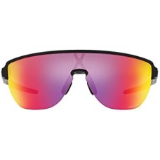 Oakley Мужские солнцезащитные очки OO9248A Corridor Low Bridge Fit, прямоугольные, с увеличенными линзами Черный (Matte Black/Prizm Road)
