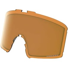 Oakley Линзы для лыжных очков Line Miner для взрослых - Prizm Persimmon, один размер Оранжевый (Prizm Snow Persimmon)