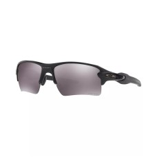 Oakley Солнцезащитные очки FLAK 2 XL OO9188, большие прямоугольные оправы, поликарбонатные линзы Черный (BLACK MATTE / BLACK)