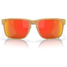 Oakley Мужские прямоугольные поляризационные солнцезащитные очки с низким мостом, комфортная посадка Бежевый (Matte Stone Desert Tan/Prizm Ruby Polarized)