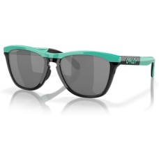 Oakley Солнцезащитные очки Oakley OO9284 Frogskins Range с круглыми линзами из биоматериала, защита от UV Черный (Celeste/Prizm Black)