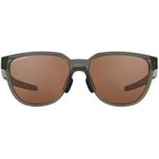 Oakley Прямоугольные солнцезащитные очки с низким мостом и оптимизированным дизайном, технология Prizm Серый (Matte Grey Smoke/Prizm Tungsten)