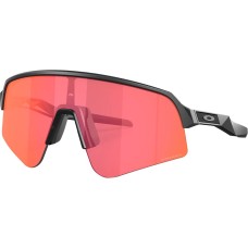 Oakley Солнцезащитные очки Sutro Lite Sweep с линзами Prizm, полуободковая оправа, для велосипедистов Черный (Matte Carbon/ PRIZM Trl Trch)